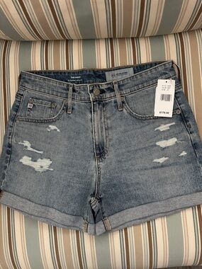 AG Adriano Goldschmied Blue Jean Shorts